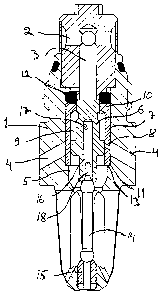 A single figure which represents the drawing illustrating the invention.